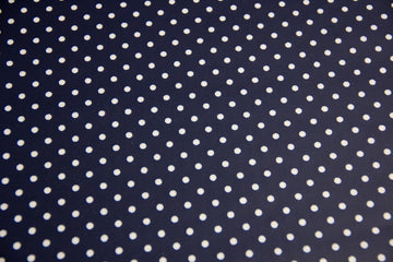 Beschichtete Baumwolle navy